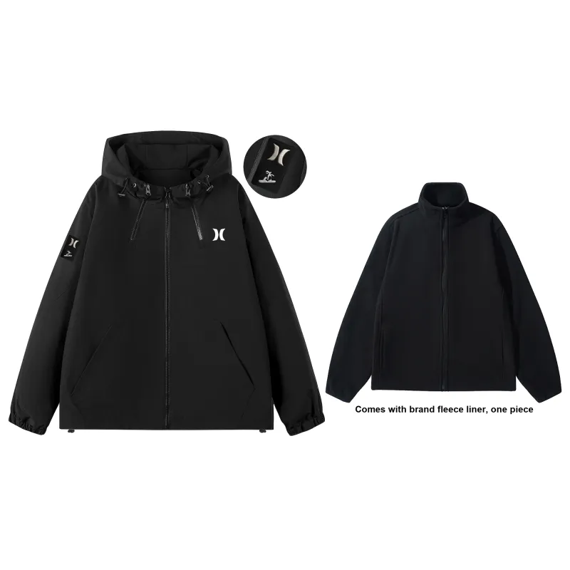 Hurley Windbreaker Jacket Unisex-8