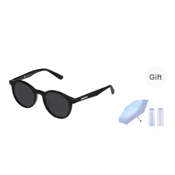 MUJOSH Plate Frame Round Sun Protection Sunglasses With UV Protection Unisex