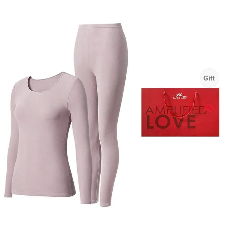 Lanza Thermal Set Women's Light Pink-6