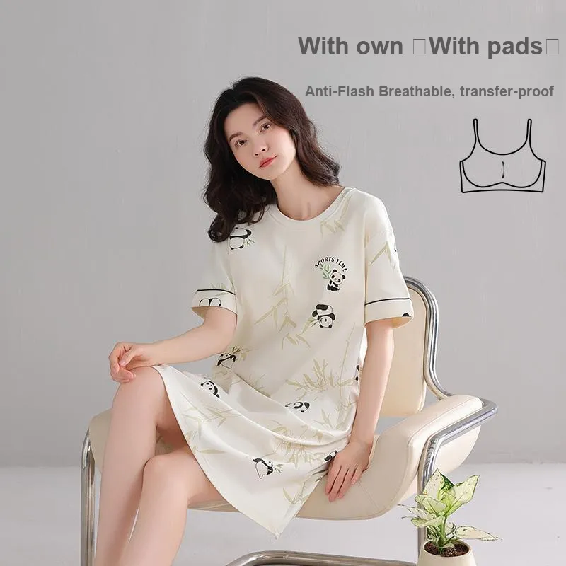 Lan Miao Women's Nightgowns-21