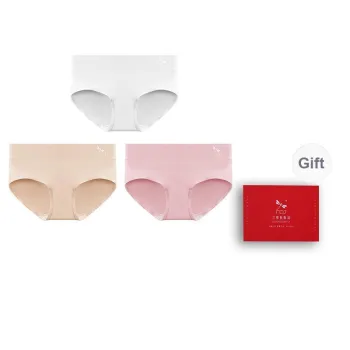 RED DRAGONFLY Cotton Panties Women's 3 Pack Gift Box Set