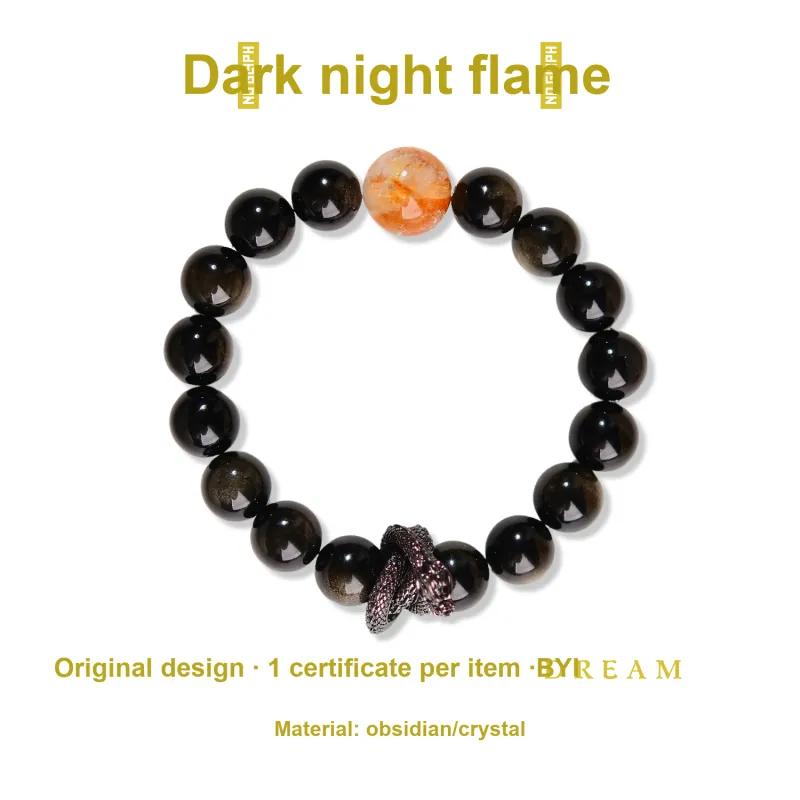 BYI Dream Obsidian Bracelets Unisex-1