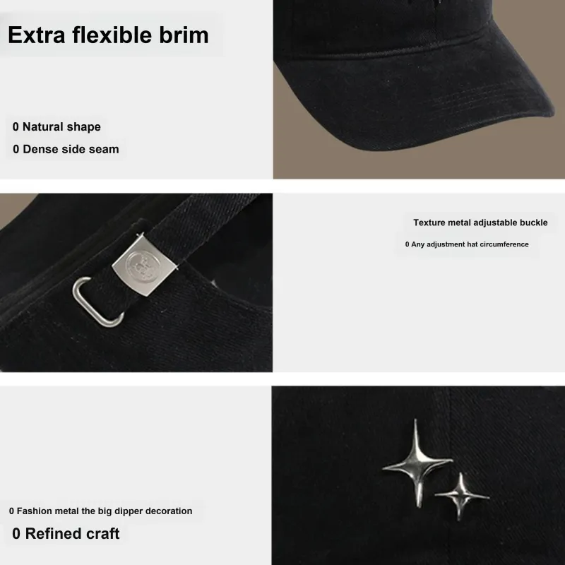 PLAN IN Cotton Baseball Caps Unisex-10