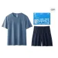 Gray Blue+Navy Blue 9543
