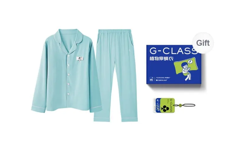 YOUKESHU Upgraded Pajama Set Unisex Box+Shopping Bag Random Packaging-73