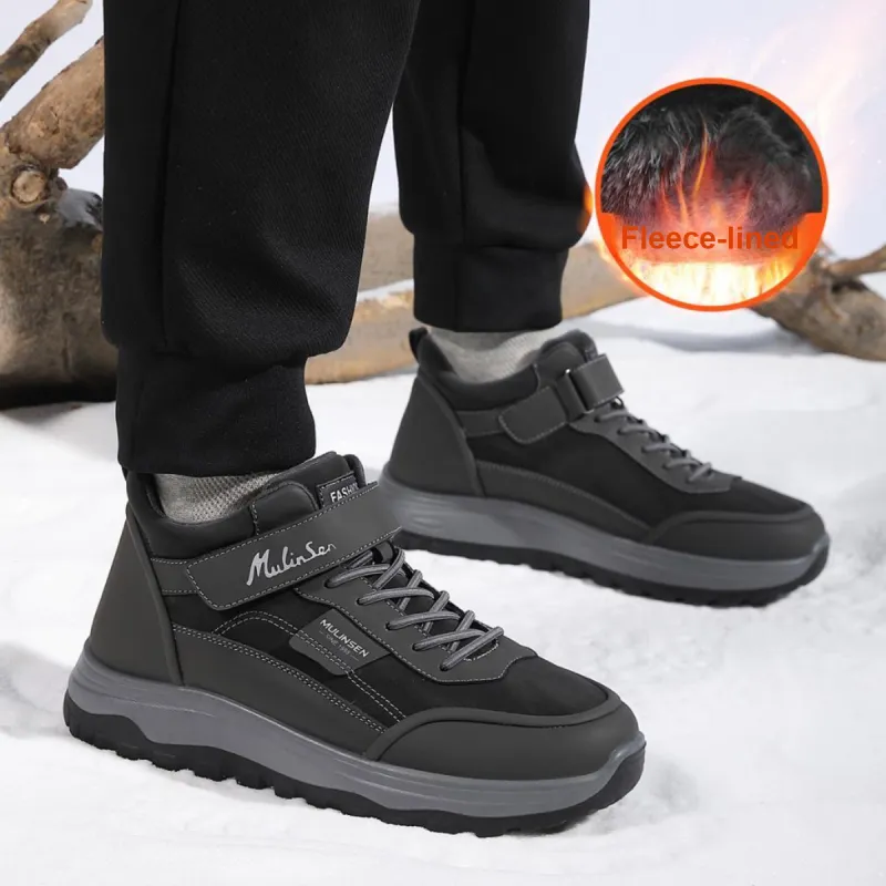 Mulinsen Walking Insulated Shoe Mid-Top Casual Shoes Men's-8