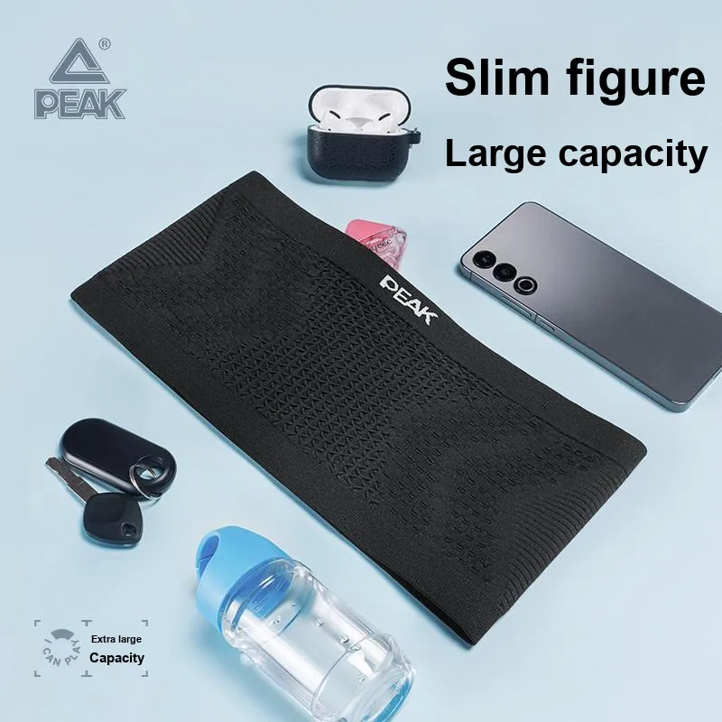 PEAK Polyamide Fanny Pack Unisex Black-5