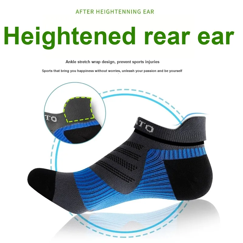 SALOATO Ankle Socks Men's 5 Pack-3