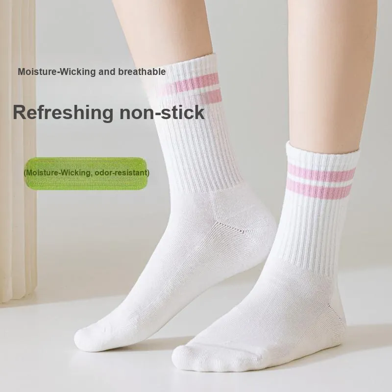MIIOW Fruit Printing Series Mid Calf Socks Unisex Combo Set-4