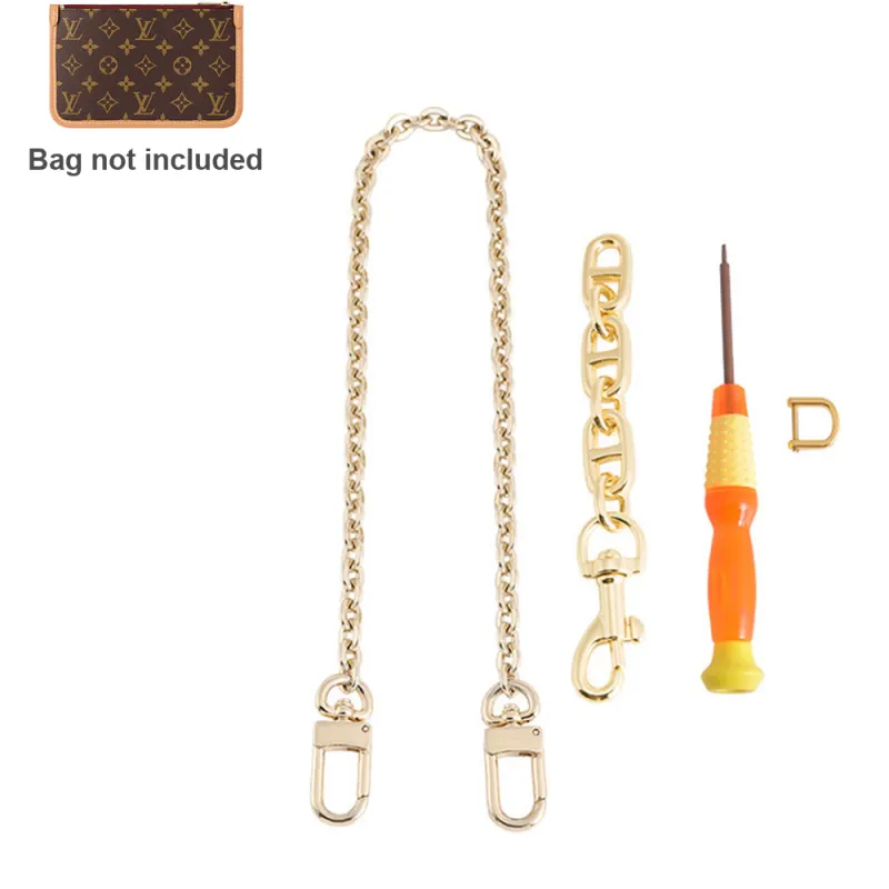 Luxury Care Artisan Workshop Metal Chain Bag Insert Shoulder Strap Accessories Bag Accessory Women's-7