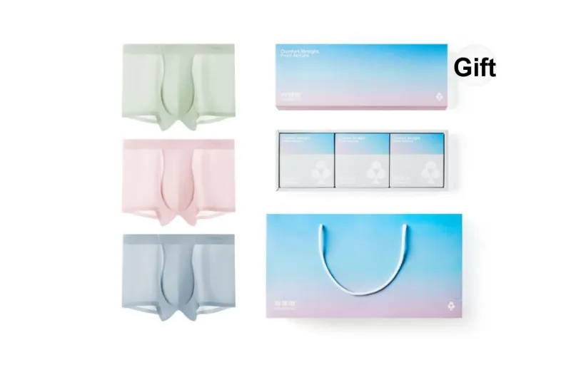 YOUKESHU Underwear Gift Box Men's 3 Pack-12
