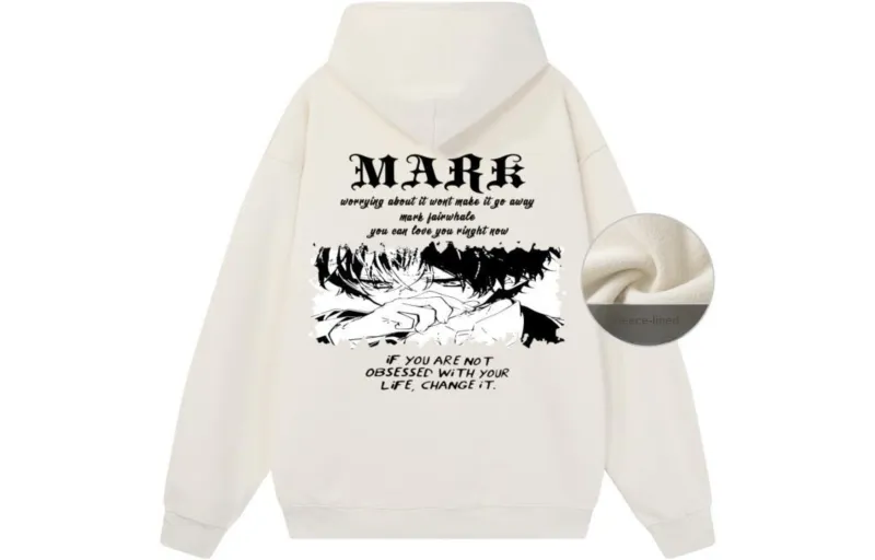 FAIRWHALE Pullover Drop Shoulder Hoodie Unisex-32