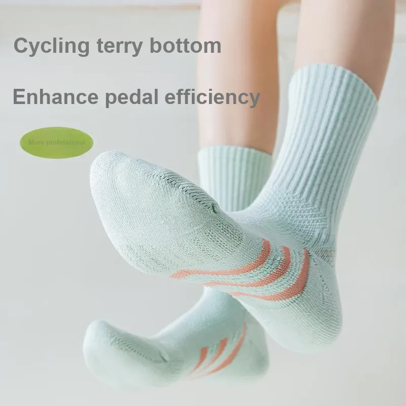 MIIOW Mid Calf Socks Women's 2 Pack-5