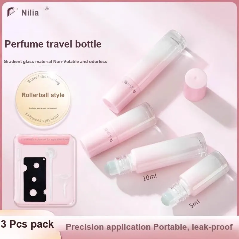 NILIYA Rollerball Perfume Refill Bottles Essential Oil Roll on Portable Empty Bottle-2