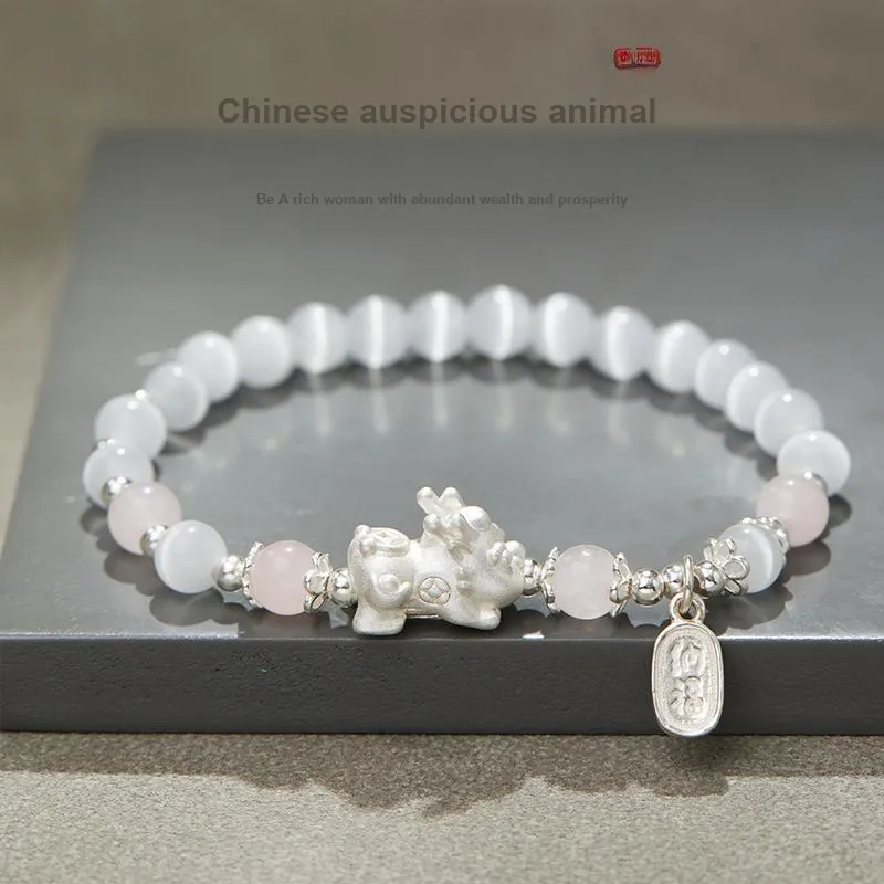 AGOVSKI Jade Bracelets Unisex-8
