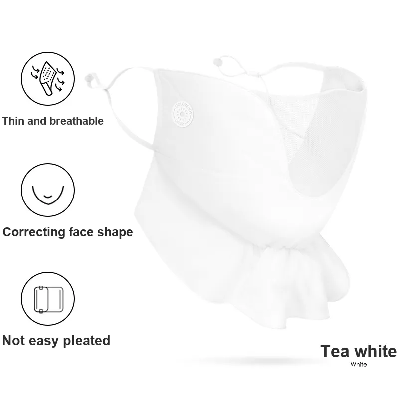 CARDANRO Chiffon Fabric Sun Protection Masks Unisex-3