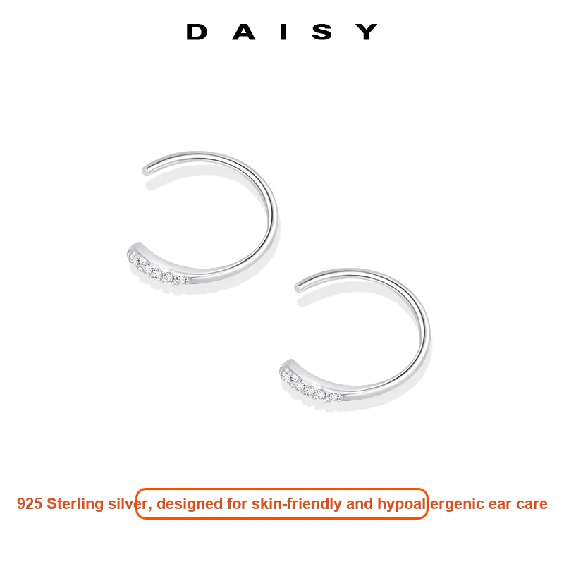 Daisy Dream 925 Sterling Silver Earrings Women's-2