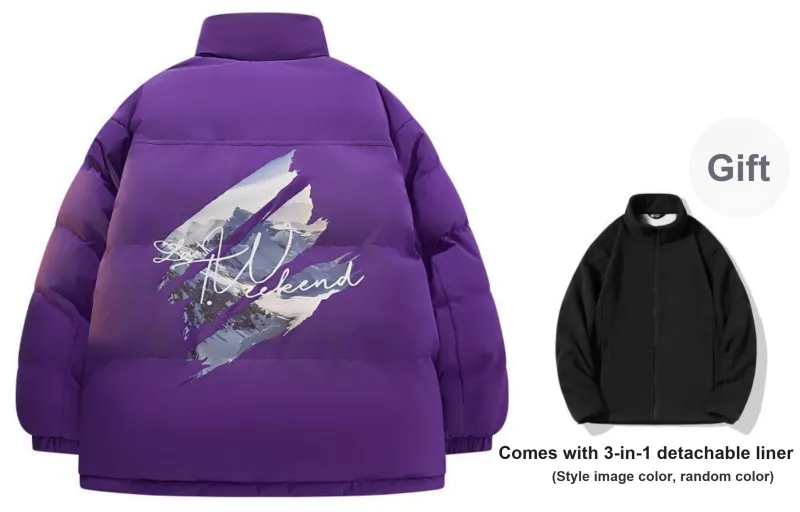 LA'T.WEEKEND Puffer Jacket Unisex-42