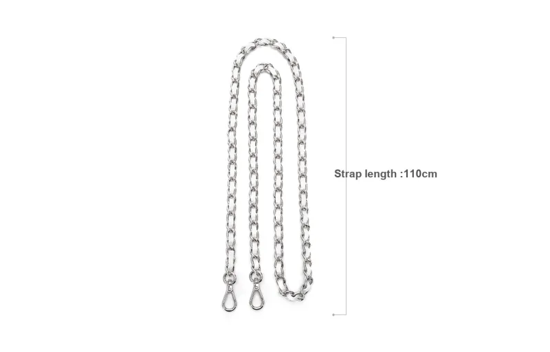 GUYI Pearl, Alloy, Iron Metal Bag Strap Women's White-25