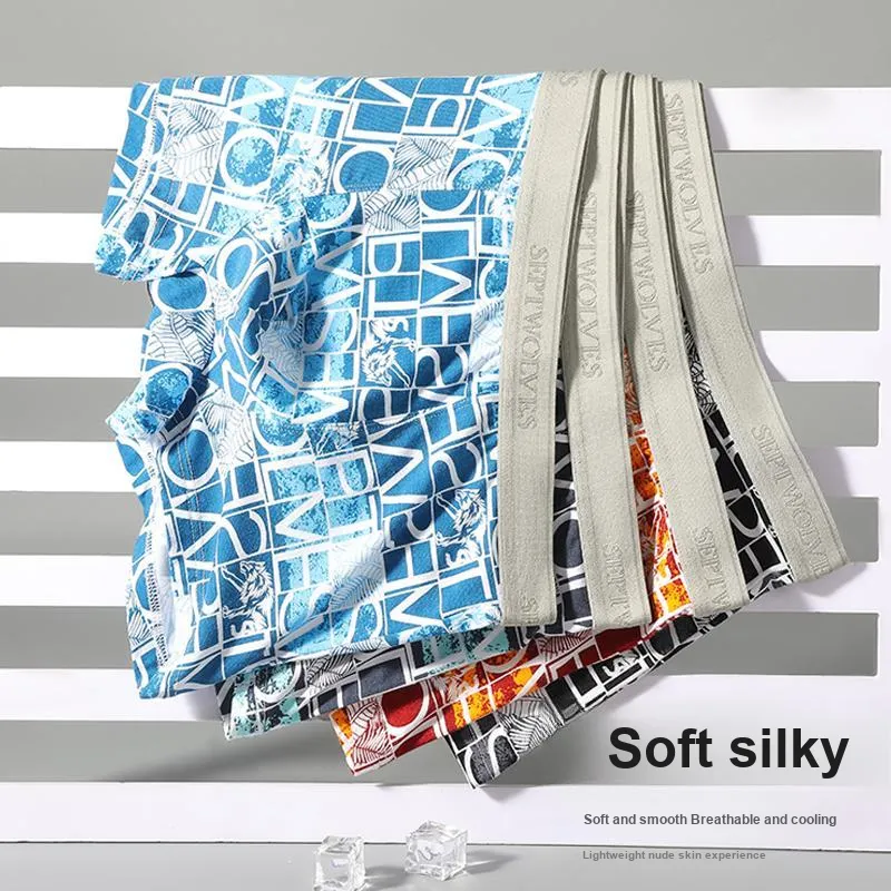 SEPTWOLVES Underwear Gift Box All Season Men's 4 Pack Gift Box Set+Shopping Bag-4