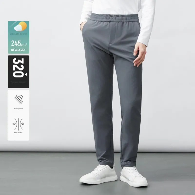 LESS IS MORE Casual Pants Men's Medium Gray-3