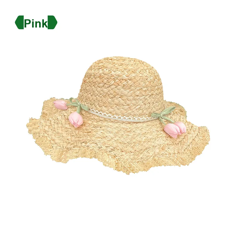 Mulinsen Straw Woven Bucket Hats Unisex-7