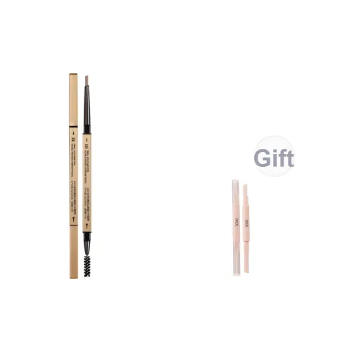 Xixi Little Золотой Барная стойка Shangku Двойная головка Олівець для бровей Водостойкий и Устойчивый к поту 0,1г