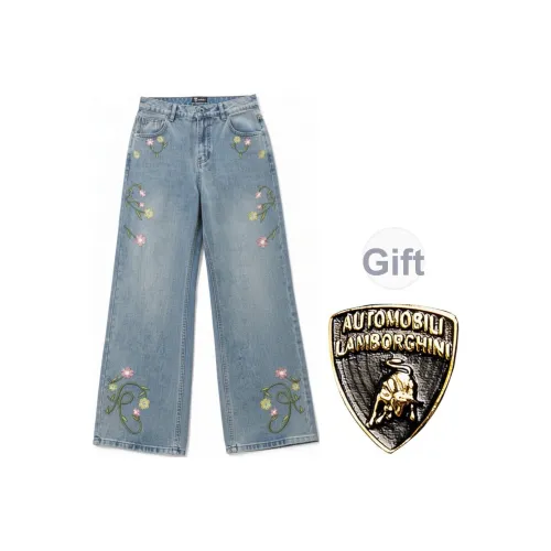 AUTOMOBILI LAMBORGHINI Джинсы Унисекс