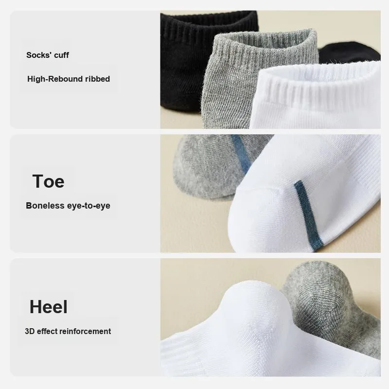 AFISH Mid Calf Socks Unisex 7 Pairs Gift Box Packaging-15