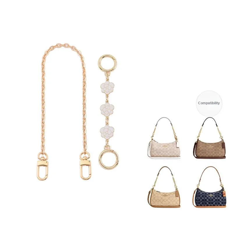 Gloya Alloy Decorative Chain Bag Accessory Women's Gold Tone-8