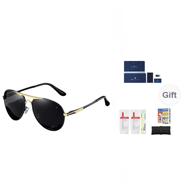 Maserati Aviator Sunglasses Unisex-3