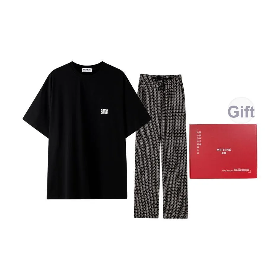 MEITENG Set Summer Women's Black
