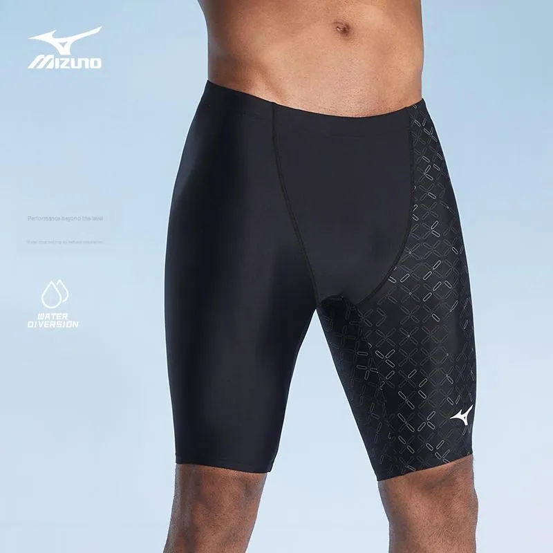 Mizuno Swimming Shorts Men's Black-4