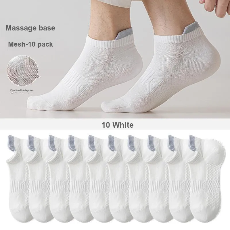 7 SEVFUN No Show Socks Men's Combo Set-33