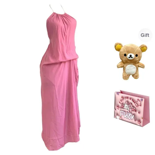 FLIM Slip Dresses Women's Pink