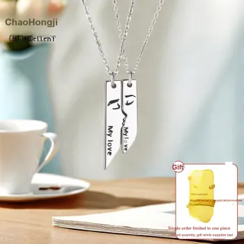 CHAOHONGJI 925 Sterling Silver Necklaces Unisex