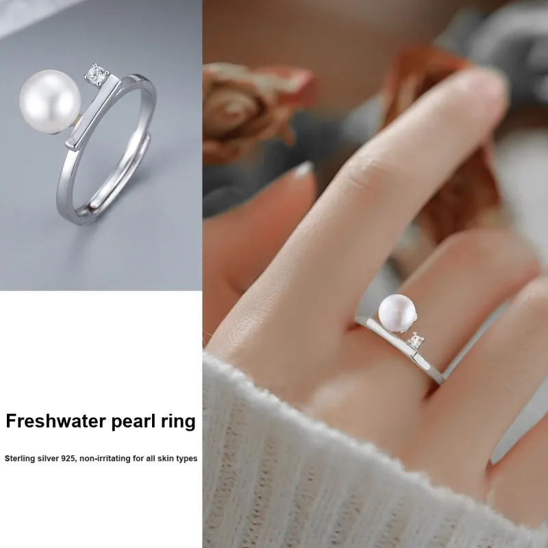 Taste The Color Pearl Rings Women's-1