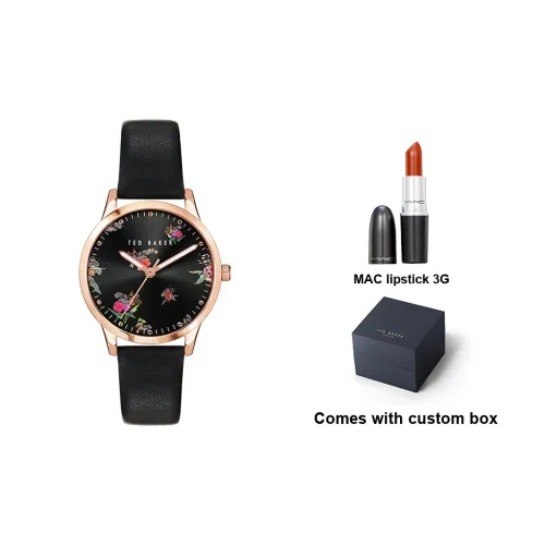 Ted Baker Кварцевый Movement Женские Часы Ted Baker 52mm*42mm*15mm Черные