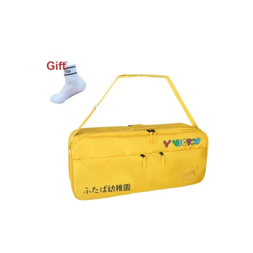 Victor x SHINCHAN Ракетки для бадминтона 6 Повседневная Сумка на плечо Оранжевый Желтый Унисекс Индивидуальное Отделение для обуви