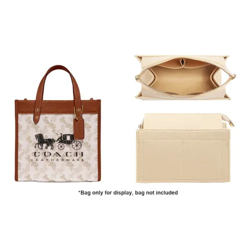 Luxury Care Artisan Workshop Вкладыш из фетра Сумка Женская Бежевый Черный