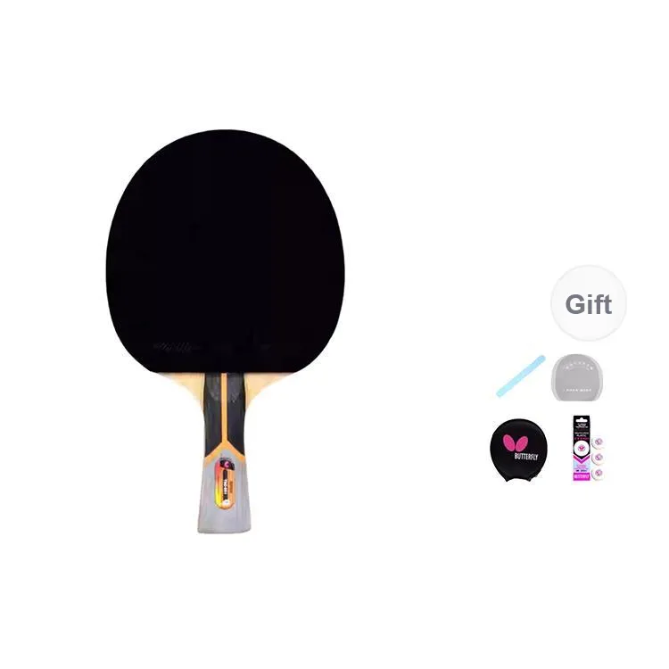 Butterfly Ping Pong Paddles Unisex All Wood With Carbon Fiber