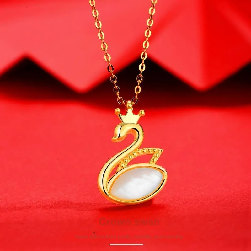 Chongqing Gold Store S925 Silver Necklaces Unisex-1
