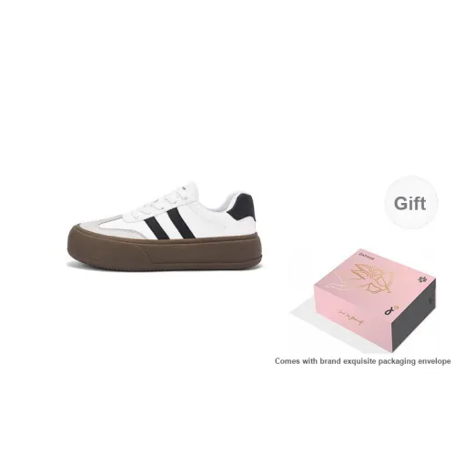 DAPHNE Anti-Slip And Wear-Resistant Lightweight Height Increasing Low-Top Skateboard Shoes Women's