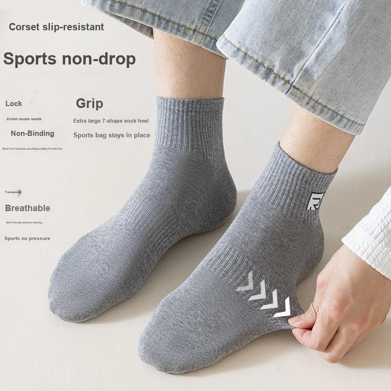 KJ Mid Calf Socks Men's Box Of 10 Packs-13