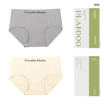 PLANDOO Underwear Gift Box Women's Gift Box Of 2 Strips