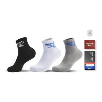 Reebok Ankle Socks Unisex 3 Pack
