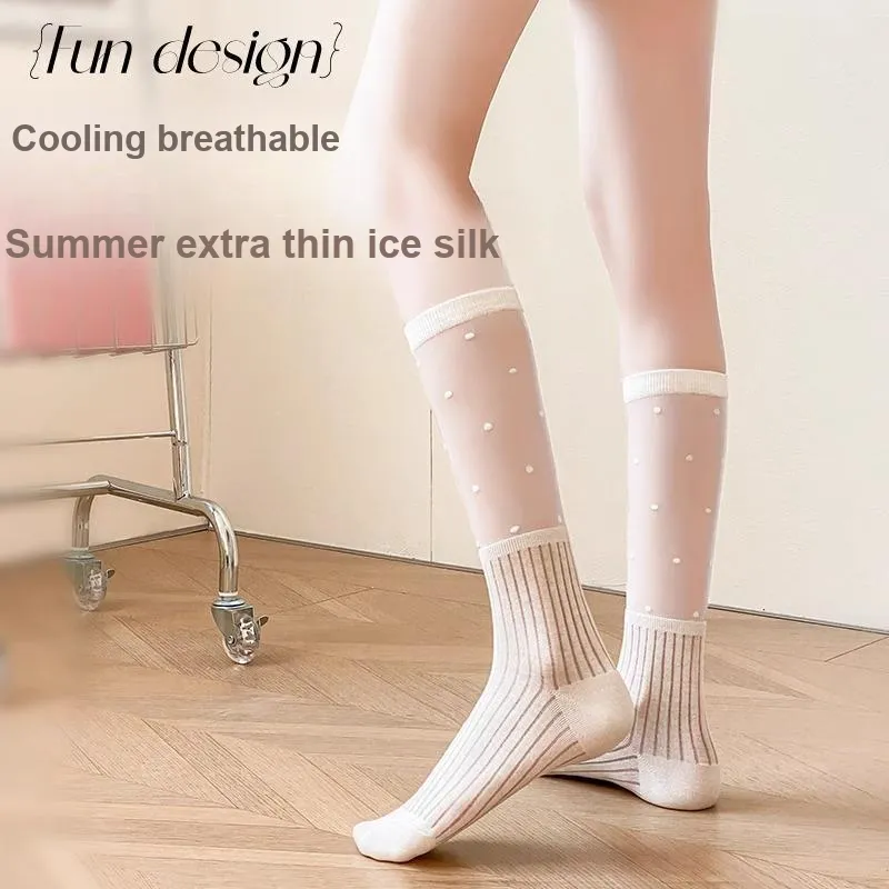 SALOATO Knee High Socks Women's 2 Pack-5