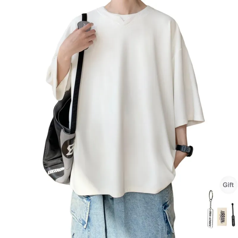 URBAN AUTHENTIC T Shirts Unisex-0