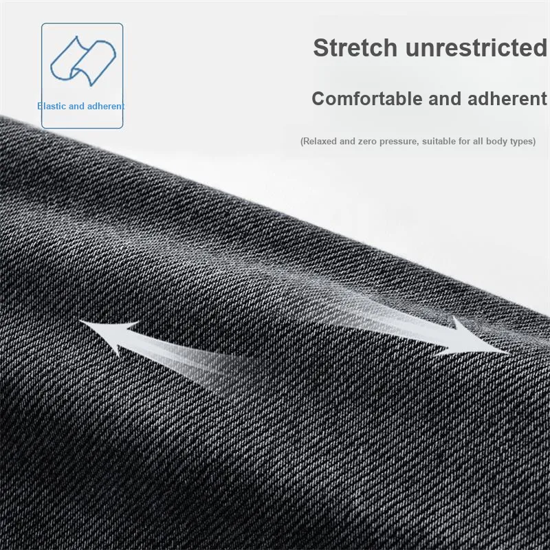 FAIRWHALE Jeans Men Black 001-4