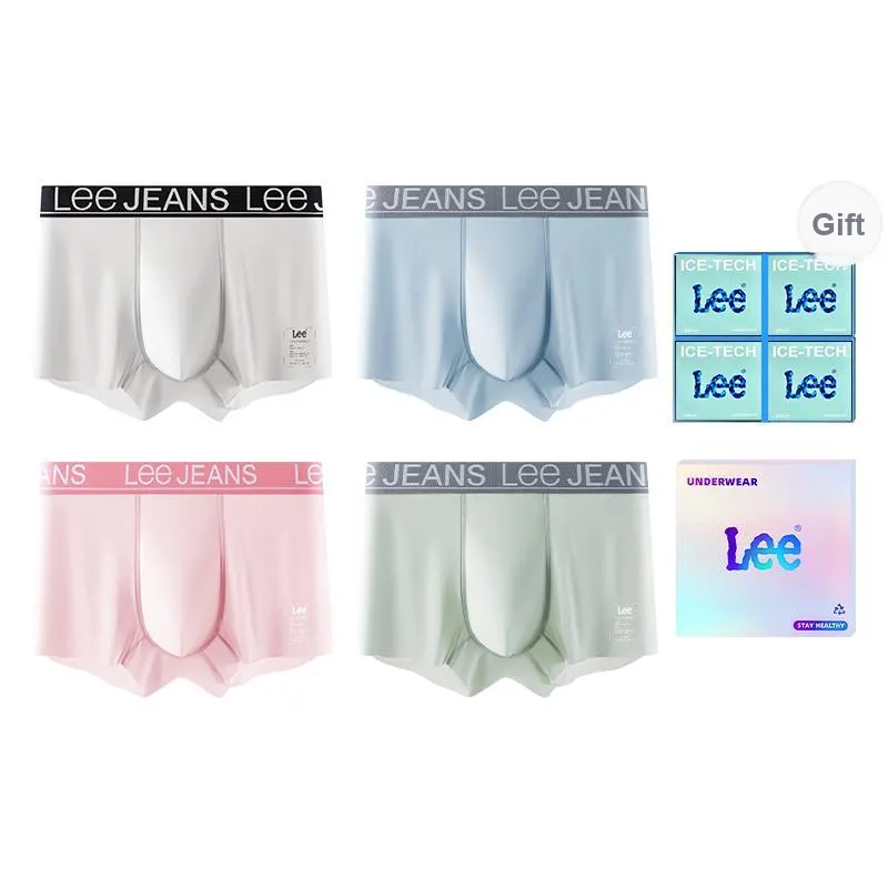 Lee Classic 101 Underpants Men's Box 4 Pack-0